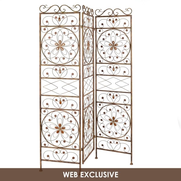 Metal Trevacca Room Divider Kirklands Home