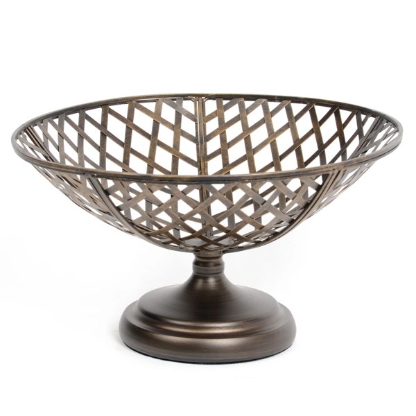 Lattice Bronze Bowl Kirklands Home