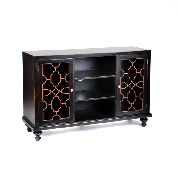 Black Wood Media Kirklands Home