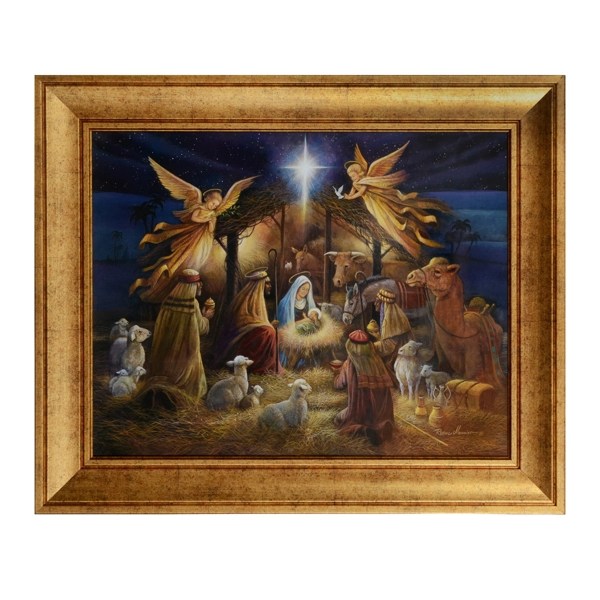 Nativity Framed Art Print Kirklands Home