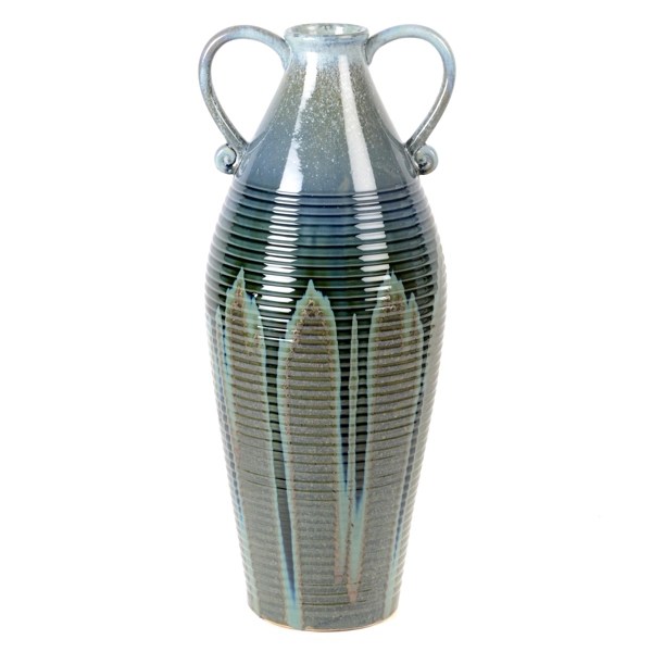 Ocean Wave Ceramic Floor Vase Kirklands Home