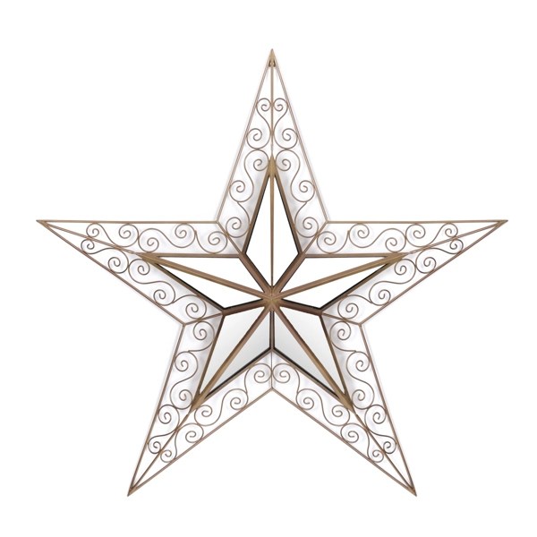 Mirrored Star Wall Plaque Kirklands Home