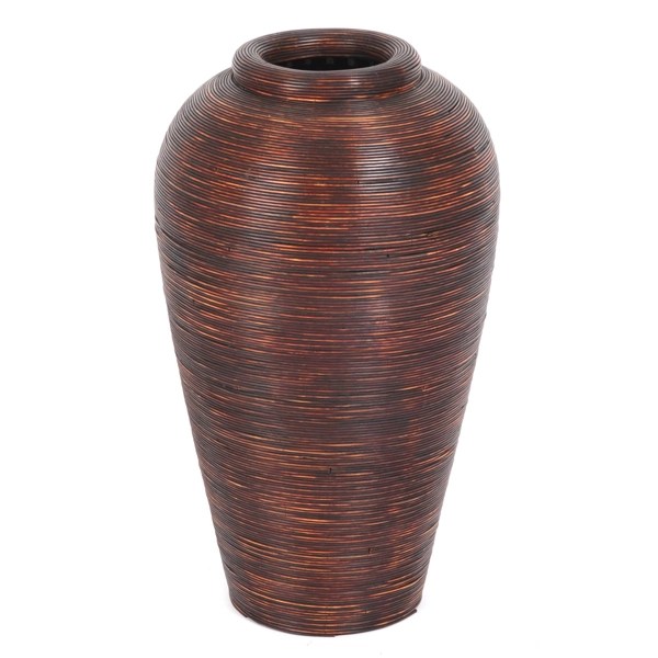 Espresso Bamboo Floor Vase Kirklands Home