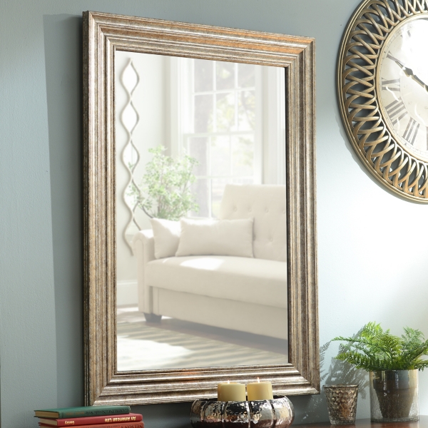 Antique Silver Framed Mirror, 32x44 in. Kirklands Home