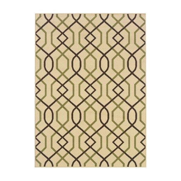 Sydney Geo Indoor/Outdoor Rug, 5x7 Kirklands Home