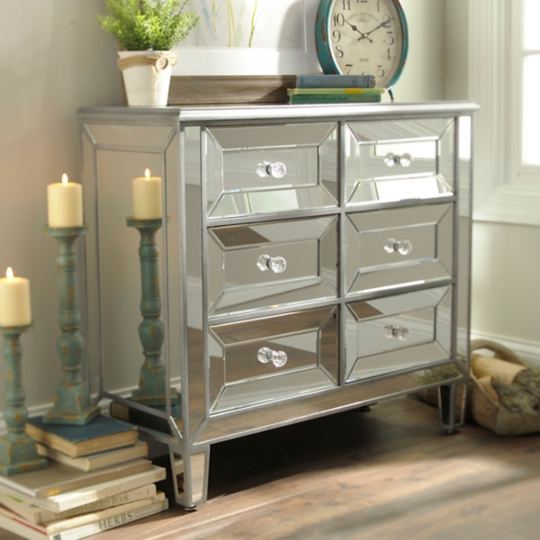 Silver Mirrored Chest Kirklands Home