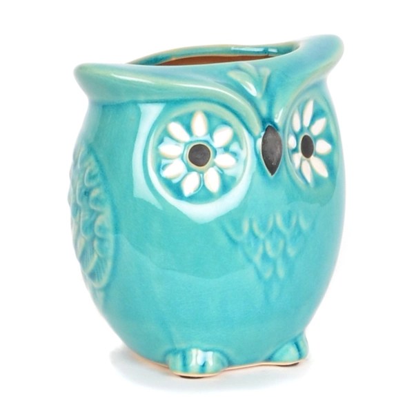 Capri Blue Owl Vase Kirklands Home