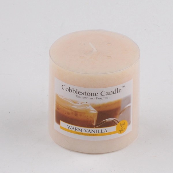 Warm Vanilla Pillar Candle Kirklands Home