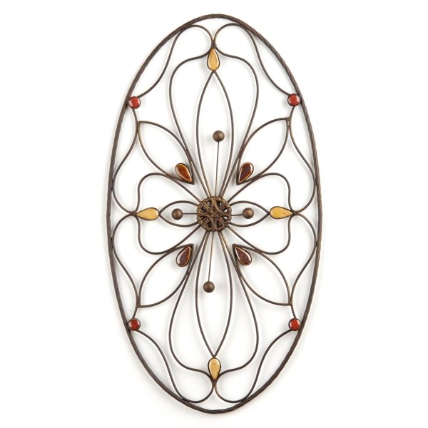 Oval Stone Metal Wall Art Kirklands Home