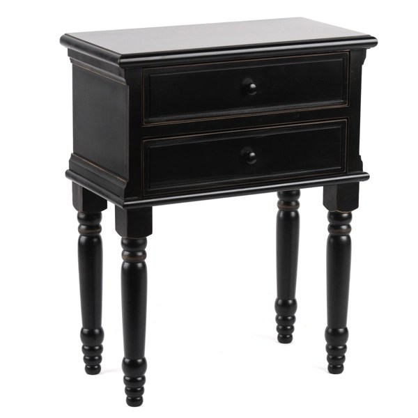 Sadie Black Nightstand Kirklands Home