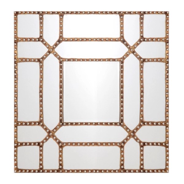 Mirrored Square Wood Wall Plaque Kirklands Home