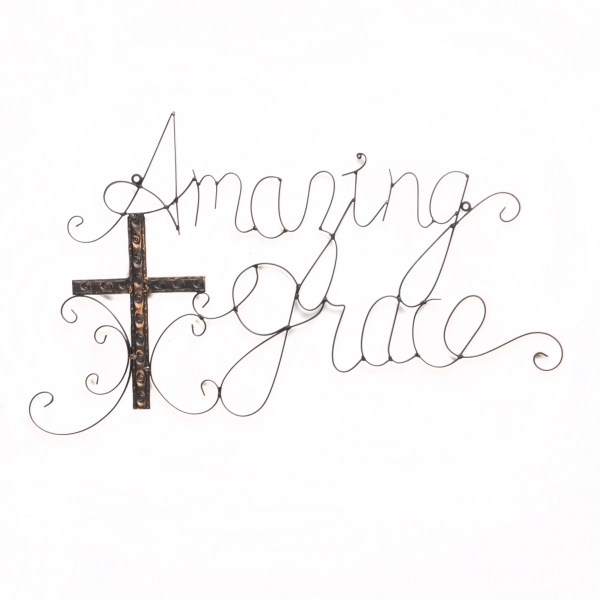 Amazing Grace Metal Wall Plaque Kirklands Home