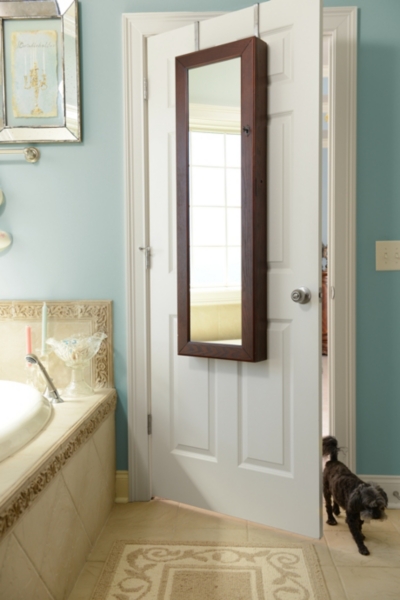 Dark Walnut Over The Door Jewelry Armoire Kirklands Home