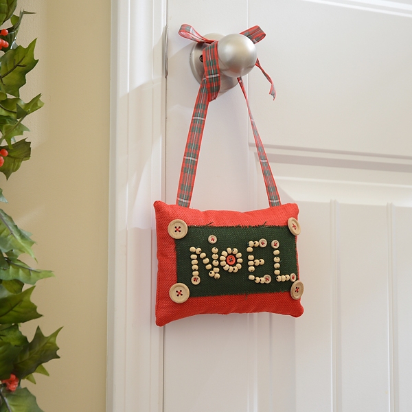 Rustic Noel Door Hanger Kirklands Home