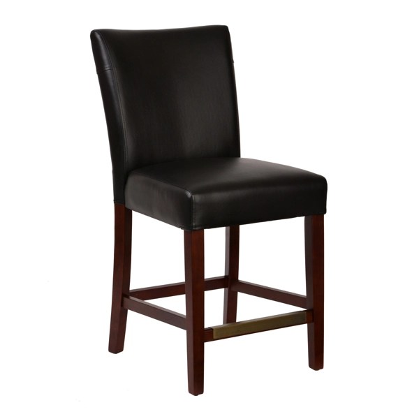 Oliver Black Faux Leather Dining Chair Kirklands Home