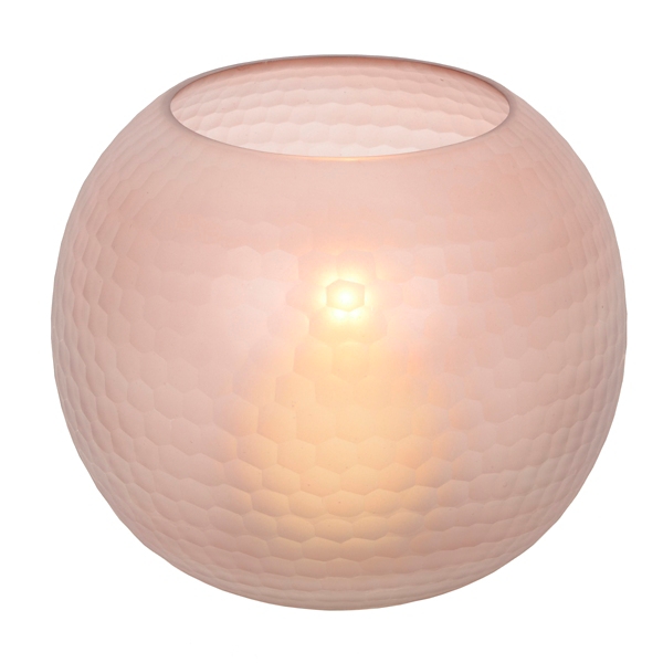 Mauve Glass Candle Holder Kirklands Home