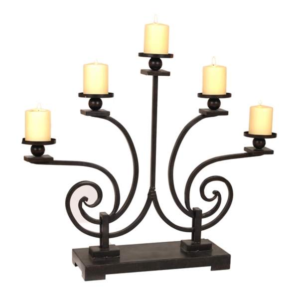 Bronze Scroll Candle Runner Kirklands Home