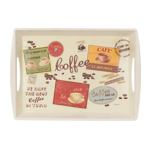 Vintage Coffee Serving Tray Kirklands Home