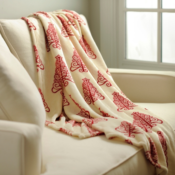 Kirklands Christmas Throws
