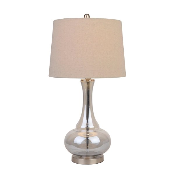 Pale Blue Glass Table Lamp Kirklands Home