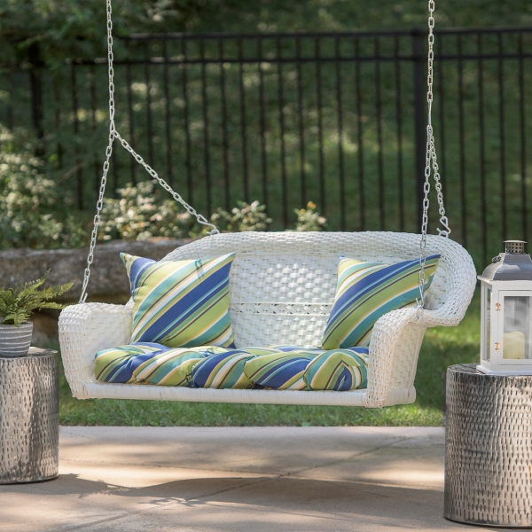 Resin Wicker Patio Swing Patio Ideas