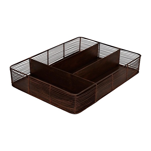 Copper Flatware Organizer Tray Kirklands Home