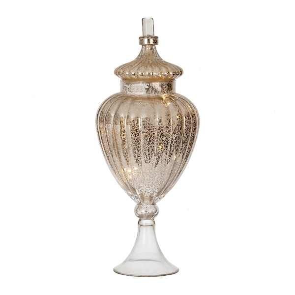 Large Mercury Glass Apothecary Jar Glass Designs