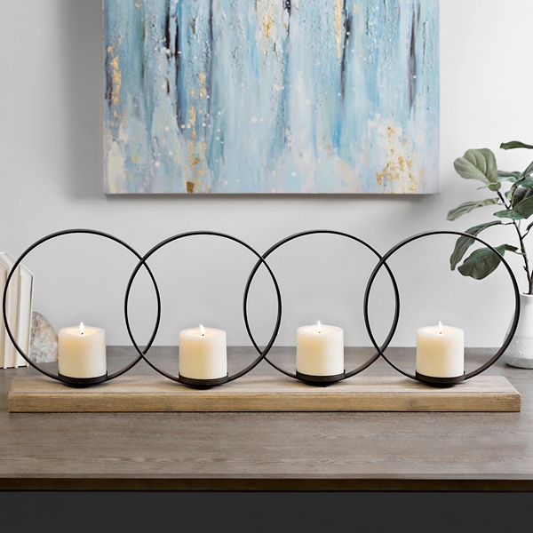 Metal Circles Candle Holder Kirklands Home