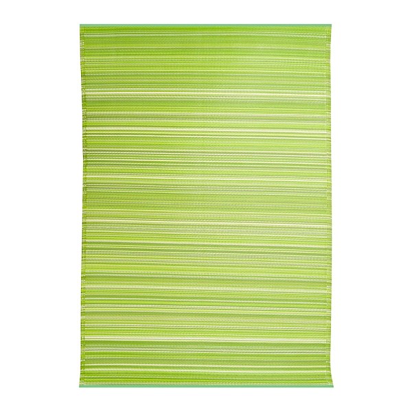 Havana Green Striped Outdoor Rug Kirklands Home