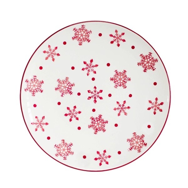 Winterfest Round Serving Platter Kirklands Home