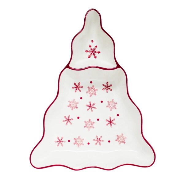 Winterfest Tree Chip and Dip Platter Kirklands Home