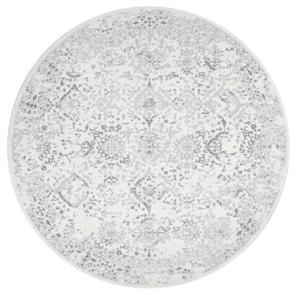 Ivory Odell Round Area Rug, 8 ft. Kirklands Home