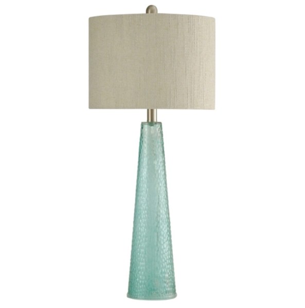 Tapered Blue Glass Table Lamp Kirklands Home