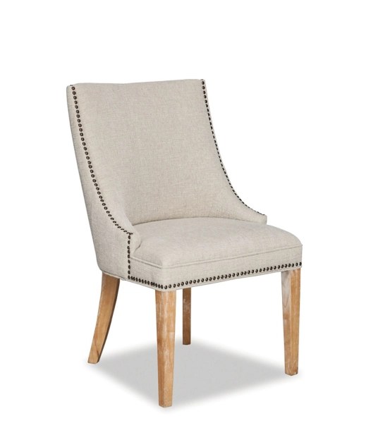 Cream Linen Christy Dining Chair Kirklands Home