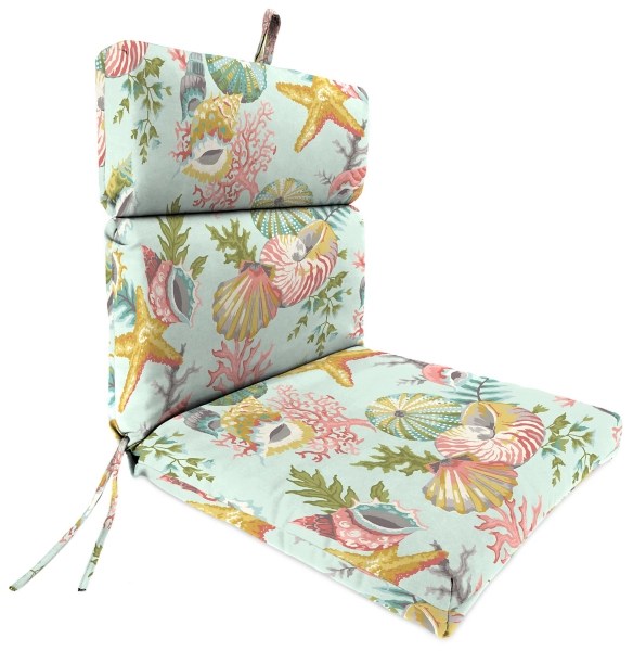 Grantoli Sea Mist Outdoor Dining Chair Cushion Kirklands Home