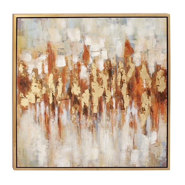 Abstract Color Field Framed Canvas Art Print Kirklands Home