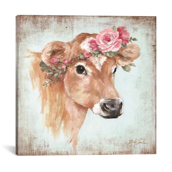 Rosie Cow Canvas Art Print Kirklands Home