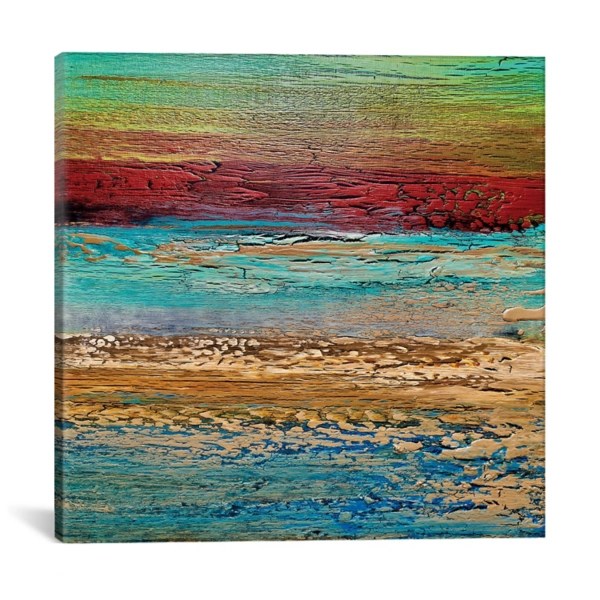Abstract Coastal Canvas Art Print Kirklands Home