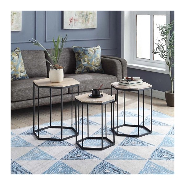 Layla Nesting Accent Tables, Set of 3 Kirklands Home