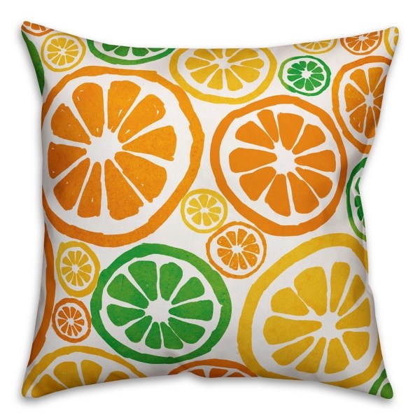 Bright Citrus Outdoor Pillow Kirklands Home