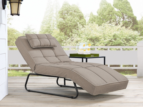 Canyon Convertible Sand Chaise Lounge Kirklands Home