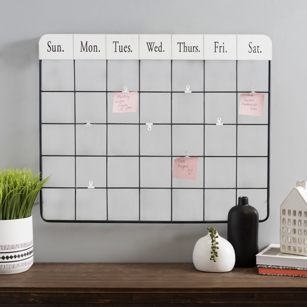 wall calendar organizer