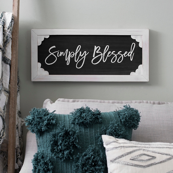 Simply Blessed Wall Plaque Kirklands Home