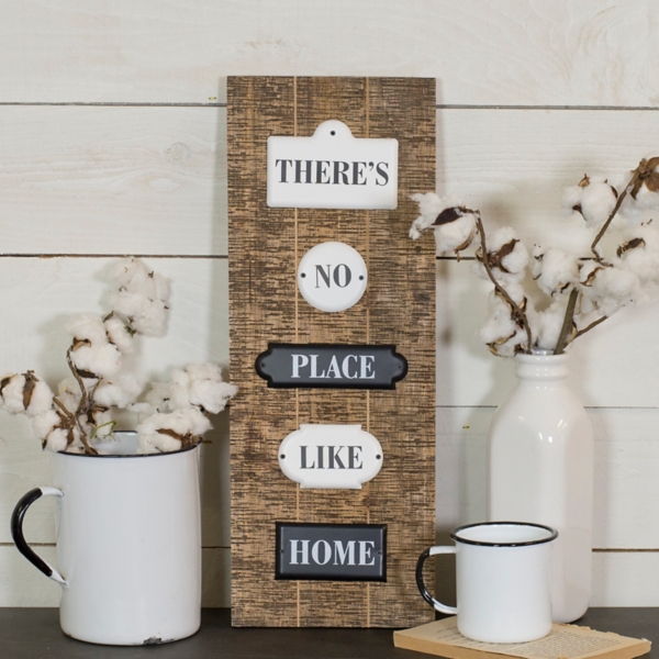No Place Like Home Wooden Sign Kirklands Home