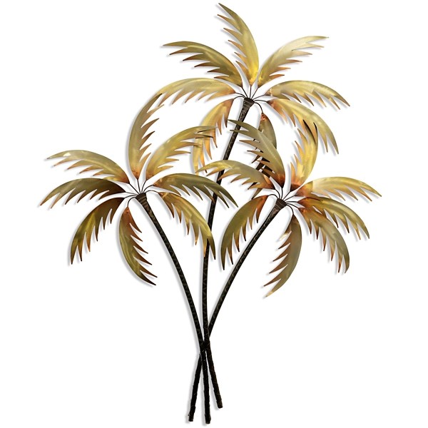 Metal Wall Decor Palm Tree Wall Design Ideas