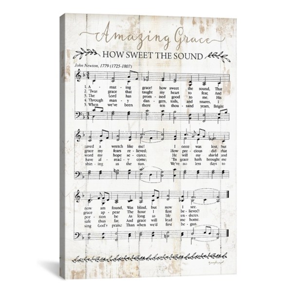 Amazing Grace I Canvas Art Print Kirklands Home