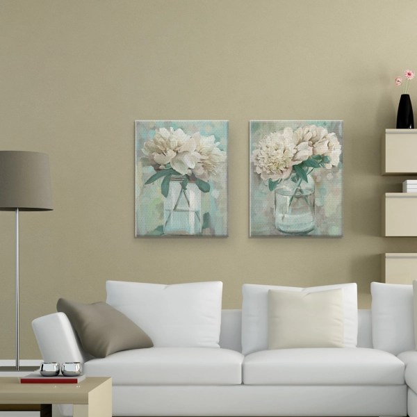 Farmhouse Peonies Canvas Art Prints, Set of 2 Kirklands Home