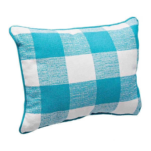 Turquoise Buffalo Check Accent Pillow Kirklands Home