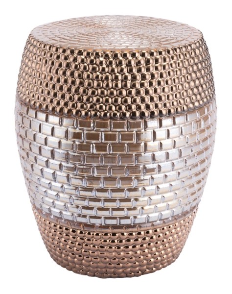 Pearl Gold Garden Stool Kirklands Home