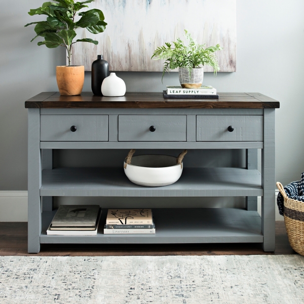 Gray Franklin Console Table Kirklands Home